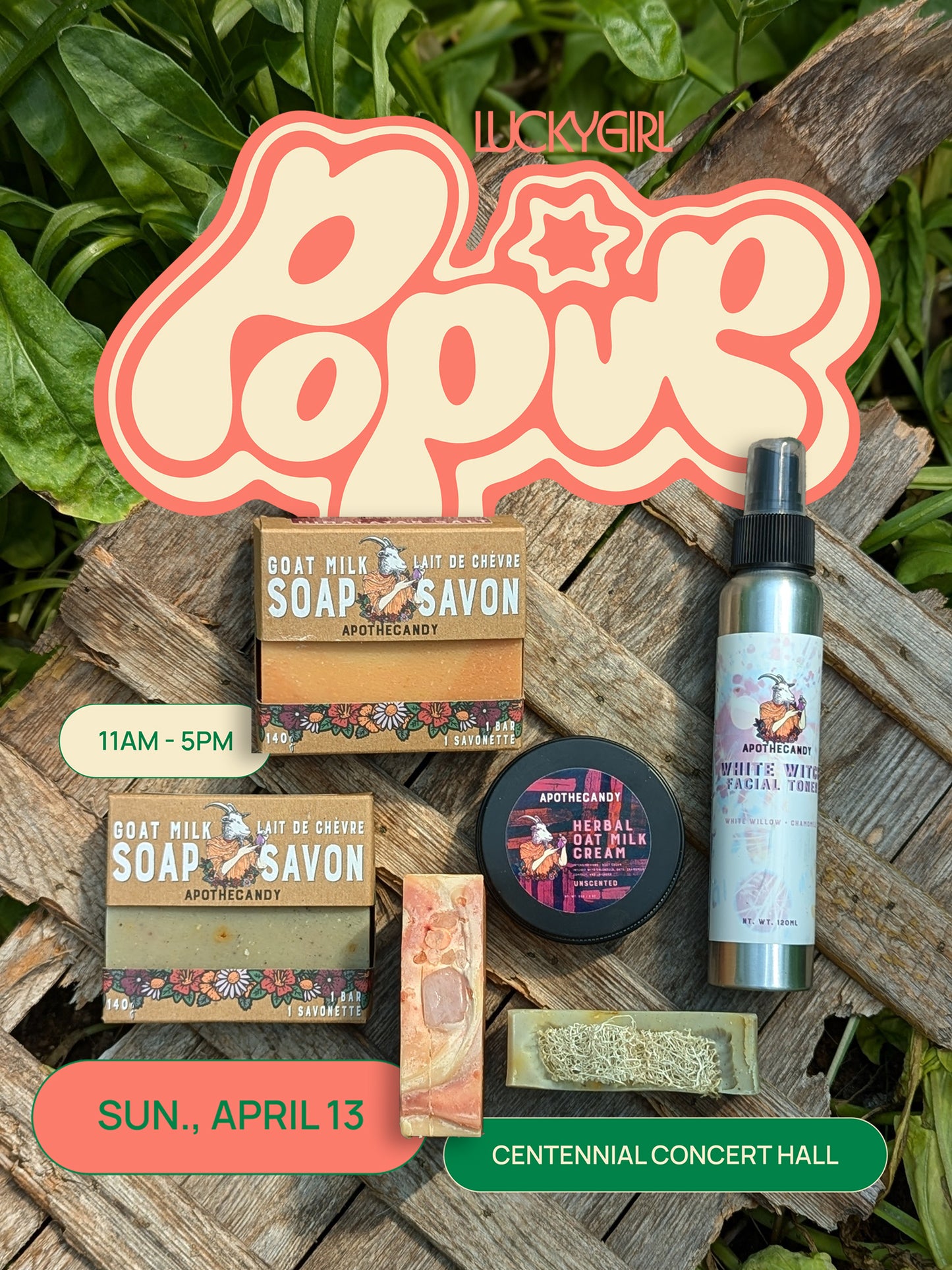 Lucky Girl Spring Pop Up - April 13