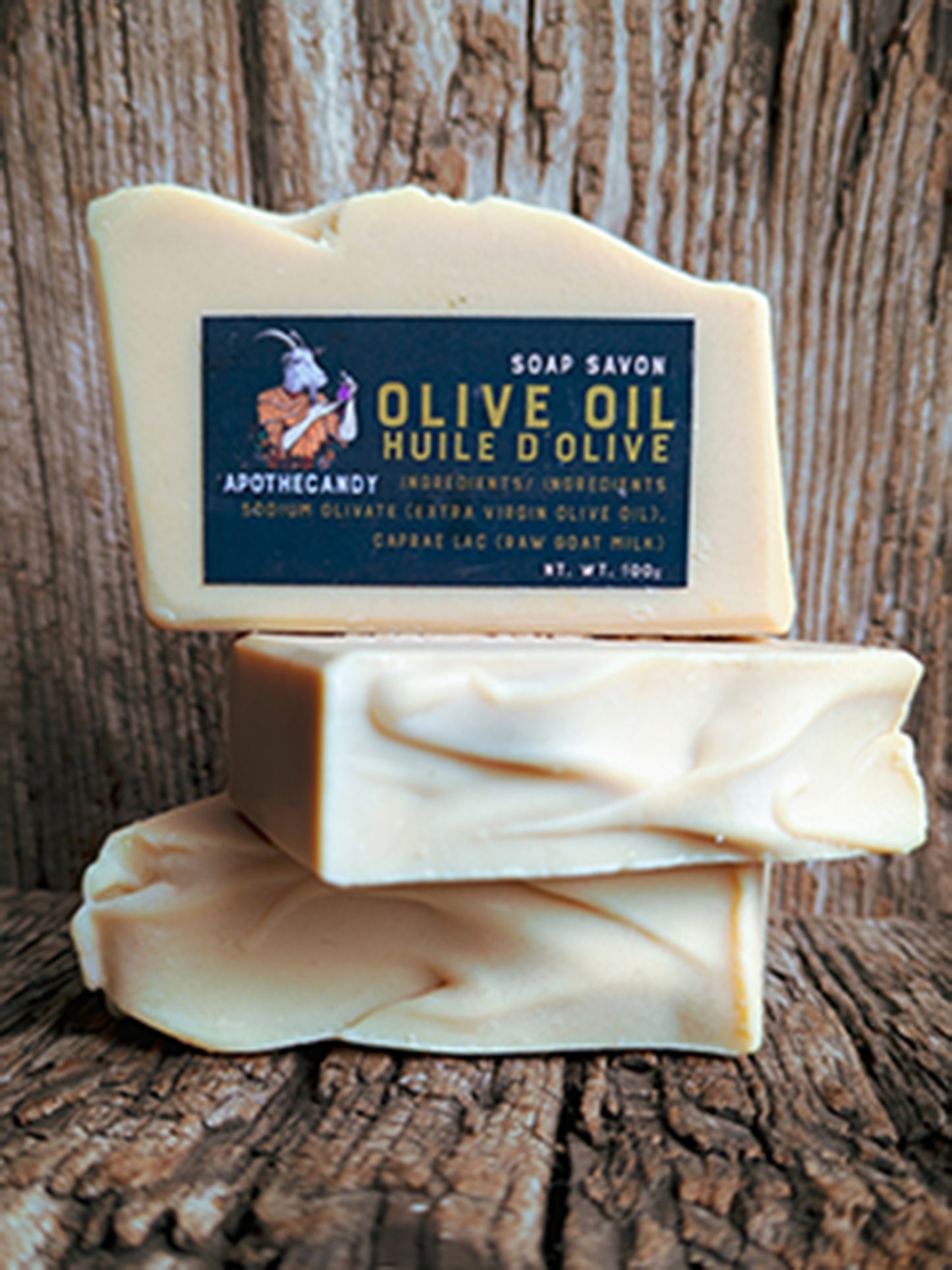 Olive Oil Goat Milk Soap - Castile Soap - Coconut Oil Free