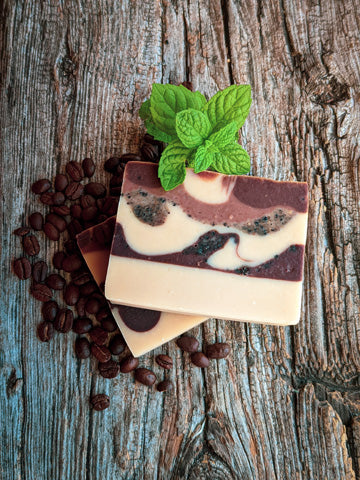Peppermint Mocha | Goat Milk Soap